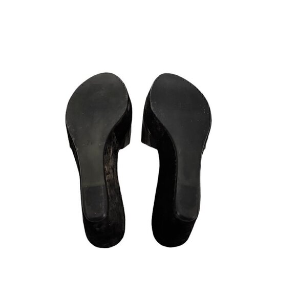 COUTURE DONALD J PLINER Bronze Leather and Velvet - Picture 12 of 12